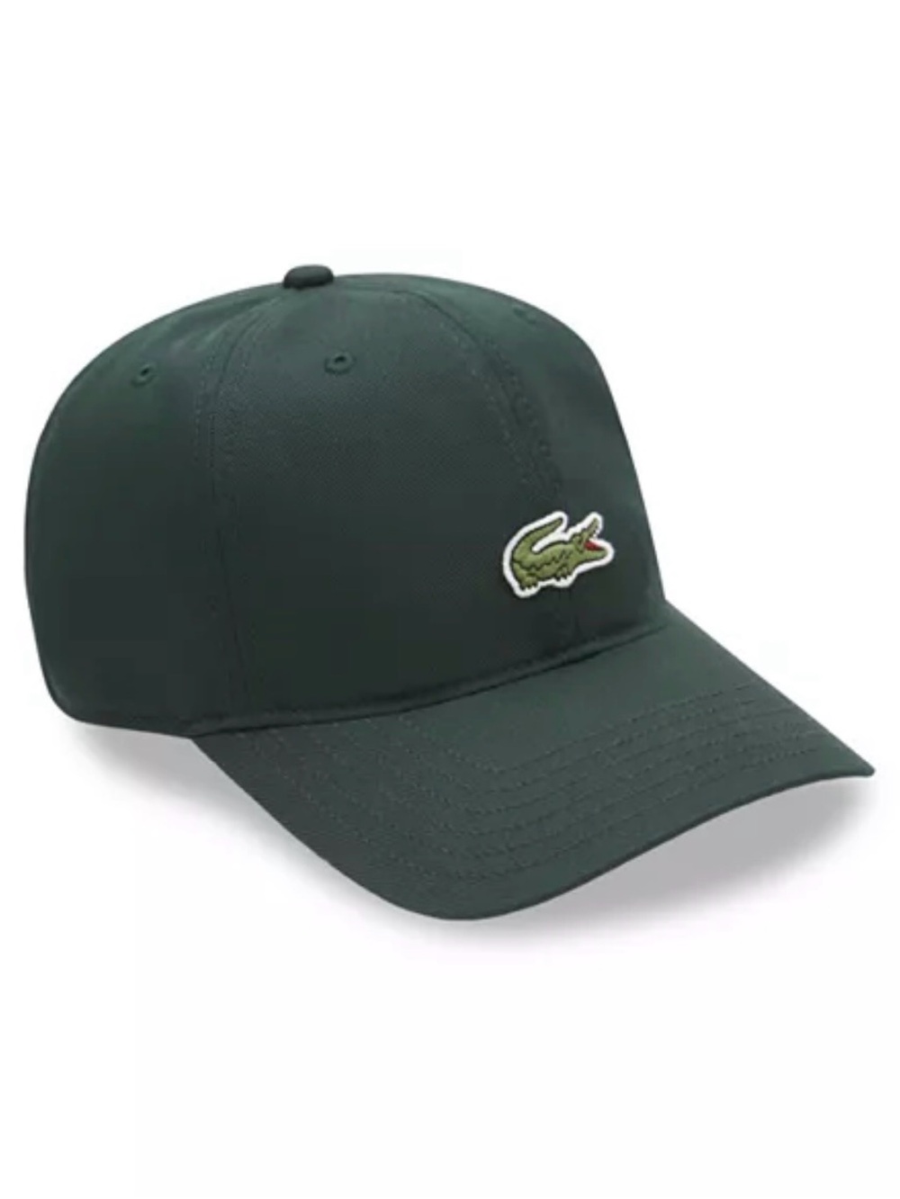 Lacoste Dark Green Crocodile Patch Kids Baseball Hat 50% OFF SEND OFFER